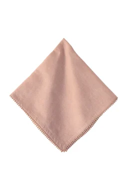 Berry Trim Blush Napkin