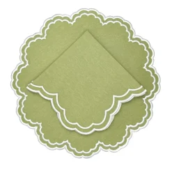 Bettina Napkin in Sage, Set of 4