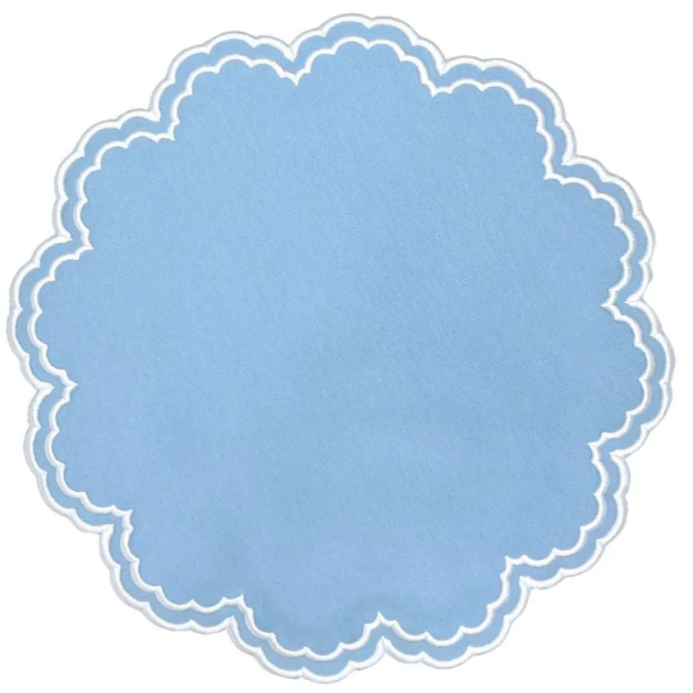 Bettina Placemat in Blue, Set of 4