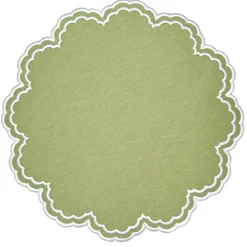 Bettina Placemat in Sage, Set of 4