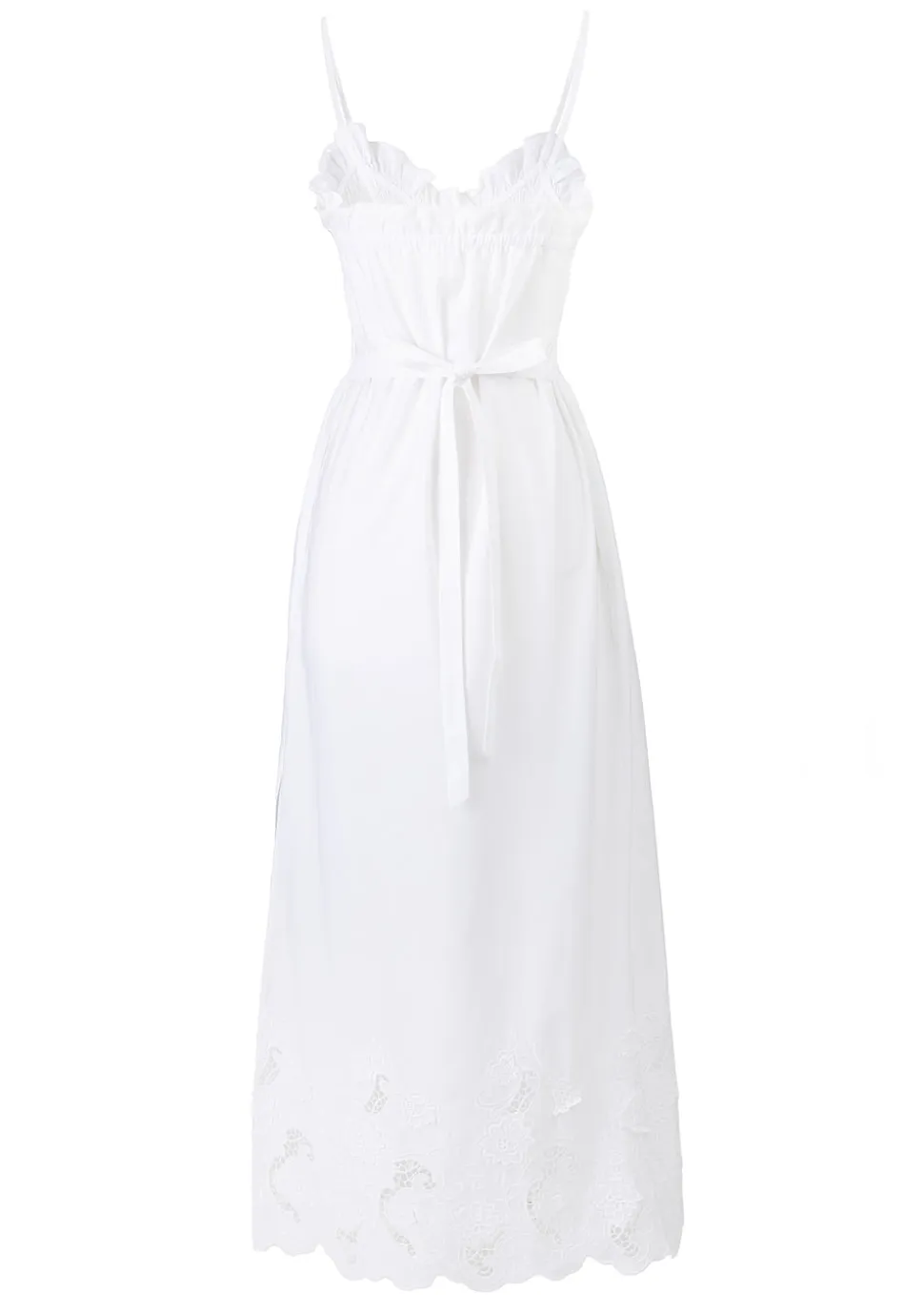 Bianca Embroidered Smocked Dress