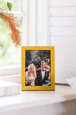Bianca Photo Frame in Citrine