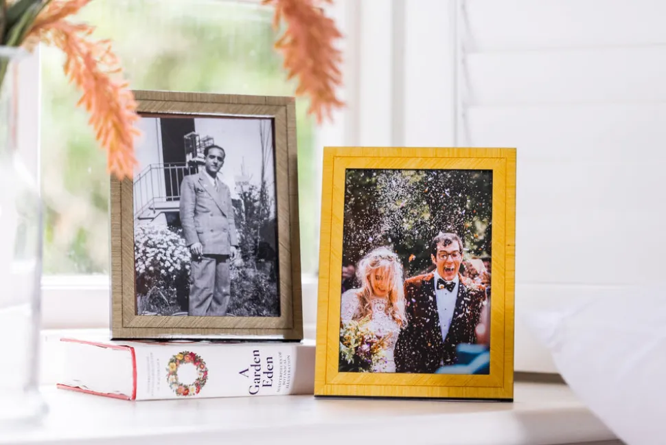 Bianca Photo Frame in Taupe
