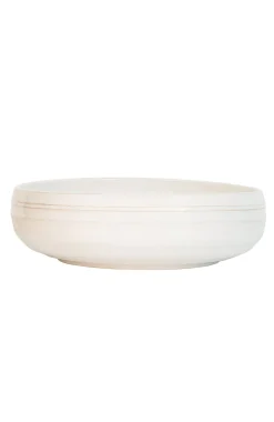 Bilbao Whitewash 12" Serving Bowl