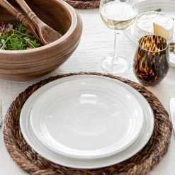 Bilbao Whitewash Dessert/Salad Plate