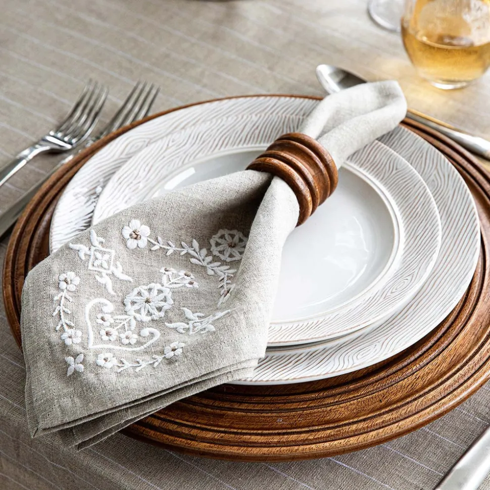 Bilbao Wood Napkin Ring