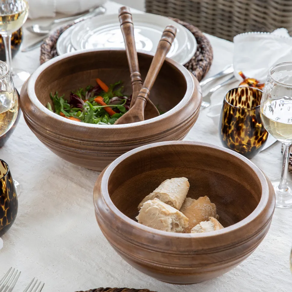 Bilbao Wood Salad Servers