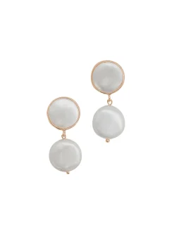 Billie Earrings in White