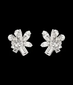 Birdie Earrings in Crystal