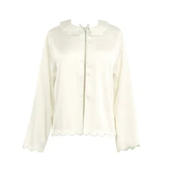 Birdie Satin Bedjacket