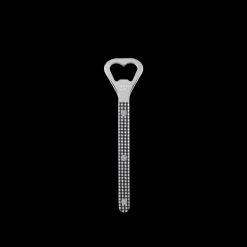 Bistrot Bottle Opener in Black Gingham