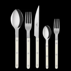 Bistrot Place Setting in Ivory, Set of 5