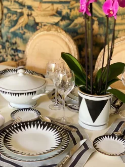 Black Punk Rice & Pasta Serving Bowl