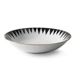 Black Punk Serving Bowl