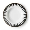 Black Punk Soup & Pasta Plate