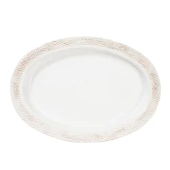 Blenheim Oak 18" Platter in Whitewash