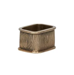 Blenheim Oak Napkin Ring in Brass