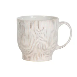 Blenheim Oak Place Setting in Whitewash, Set of 16