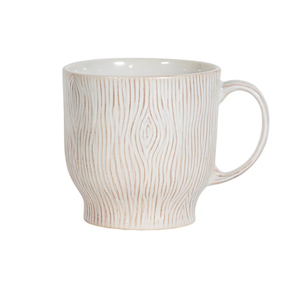 Blenheim Oak Place Setting in Whitewash, Set of 16
