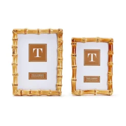 Blonde Bamboo Photo Frame, Set of 2