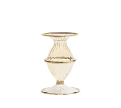 Blossom Candle Holder in Champagne