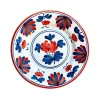 Blossom Dessert Plate Red