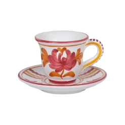 Blossom Espresso Cup and Saucer in Yellow