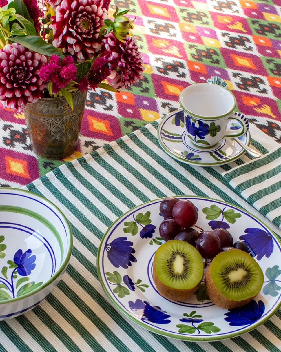 Blossom Espresso Cup and Sauce in Blue