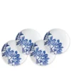 Blue Arbor Canapé Plates Boxed, Set of 4