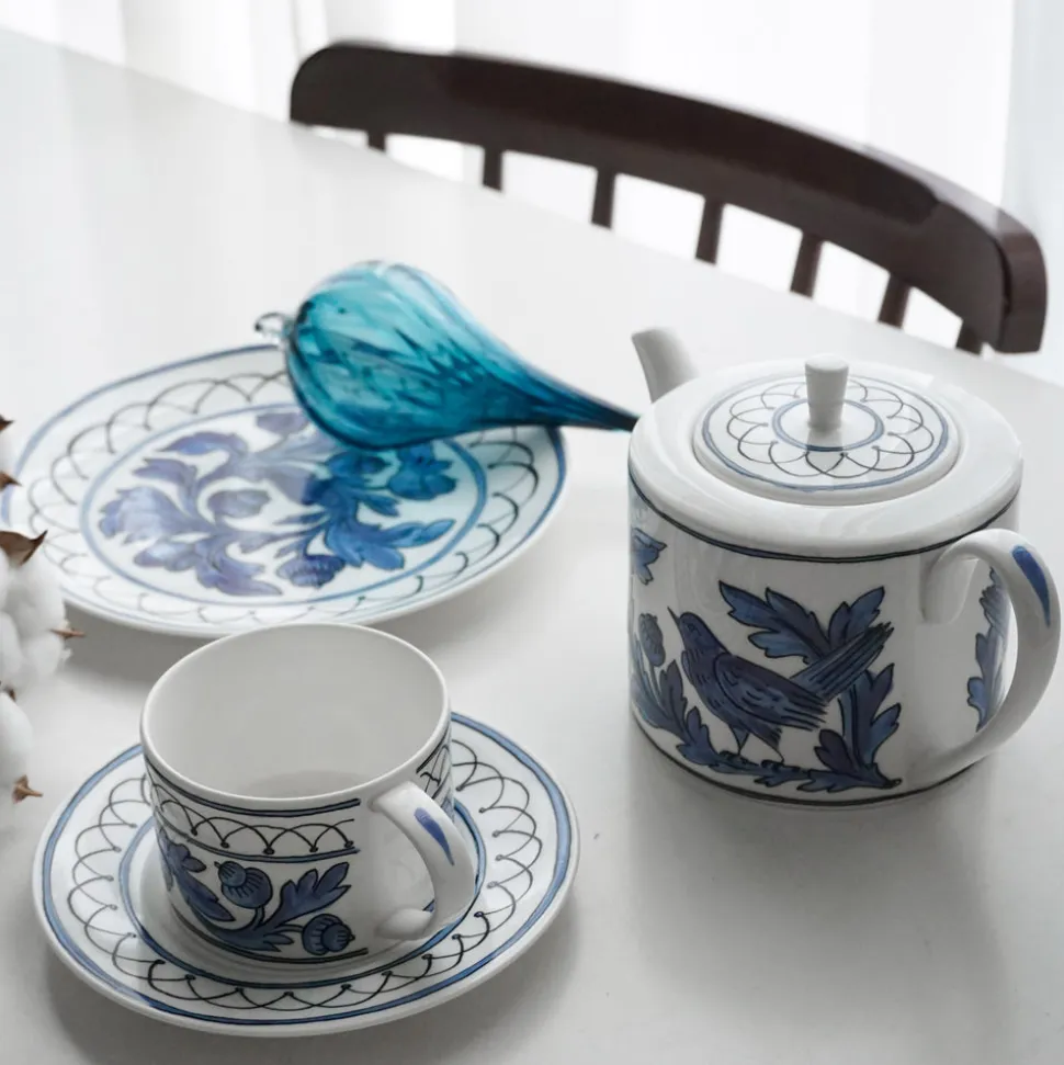Blue Bird Teapot