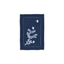 Blue Chinoiserie Cocktail Napkins, Set of 4