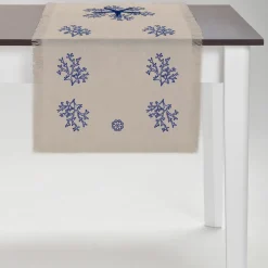 Blue Corallo Table Runner