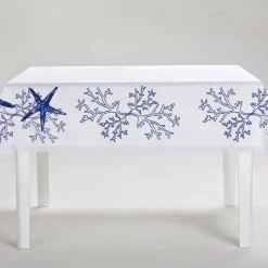 Blue Corallo Tablecloth