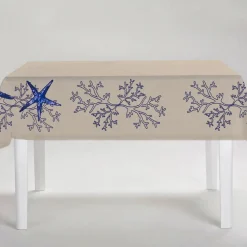 Blue Corallo Tablecloth