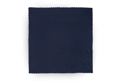 Blue Eyelet Dinner Napkins, Set of 4