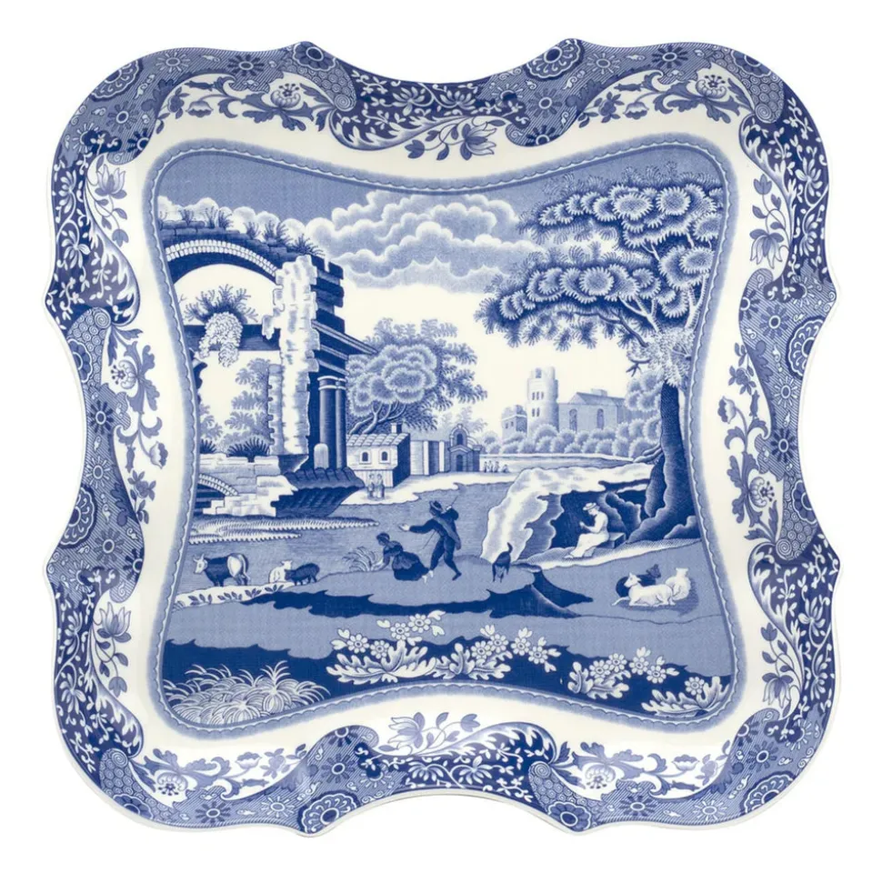 Blue Italian 14" Devonia Tray