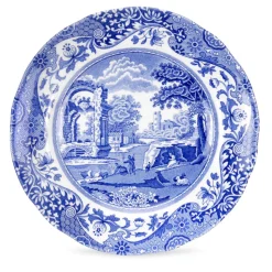Blue Italian Bread & Butter Plates, Set of 4