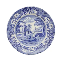 Blue Italian Salad Plates, Set of 4