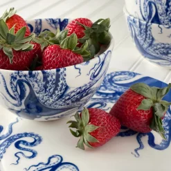 Blue Lucy Tall Cereal Bowl