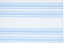 Blue Stripe Cotton Tablecloth