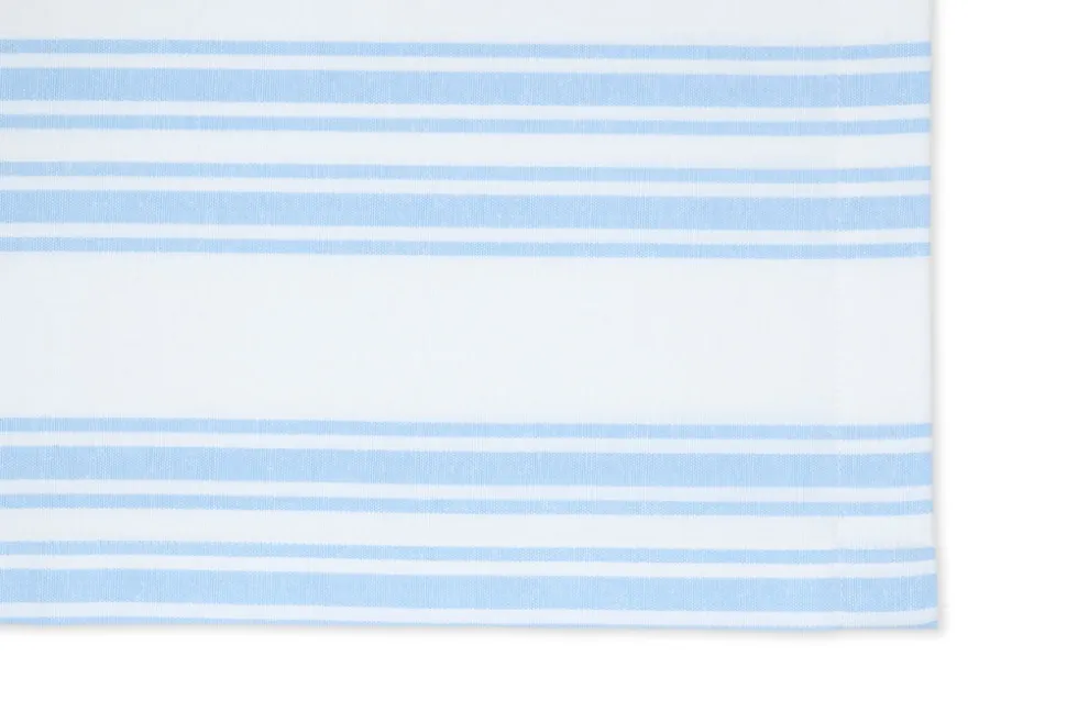 Blue Stripe Cotton Tablecloth