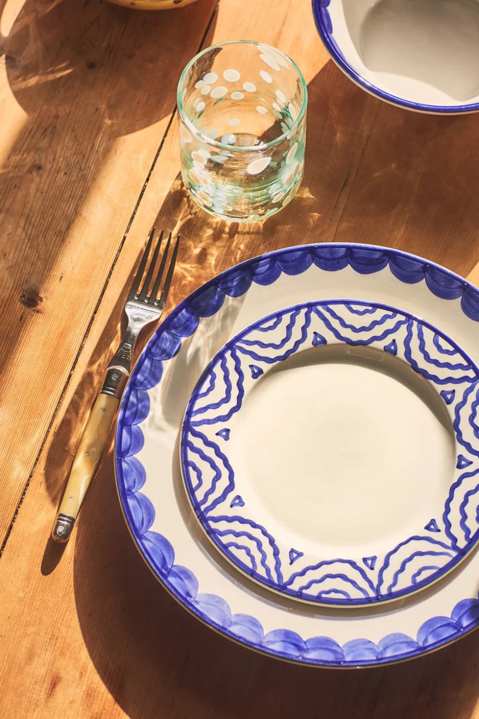 Blue Tabla Side Plate
