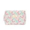Bluebells Interior Coated Travel Pouch