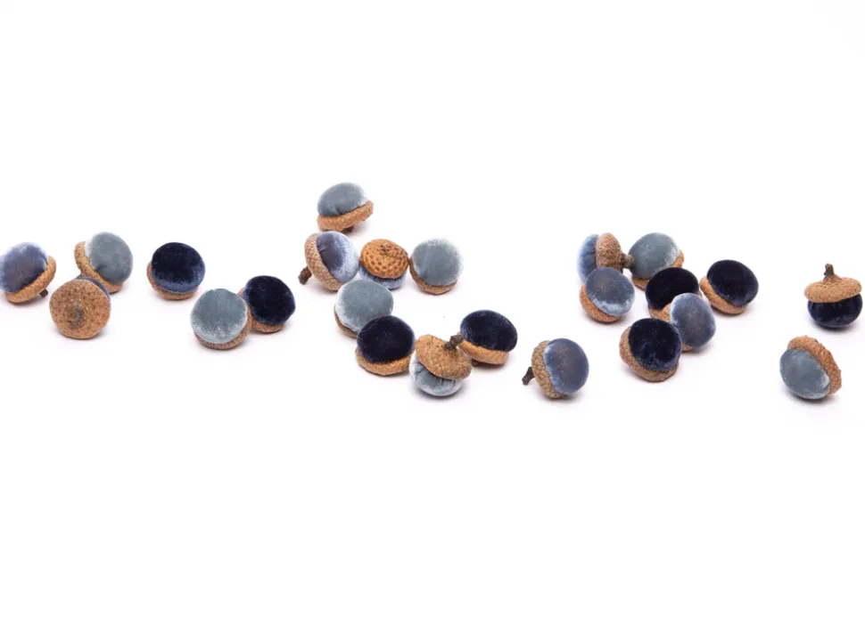 Blues Acorns, Set of 24
