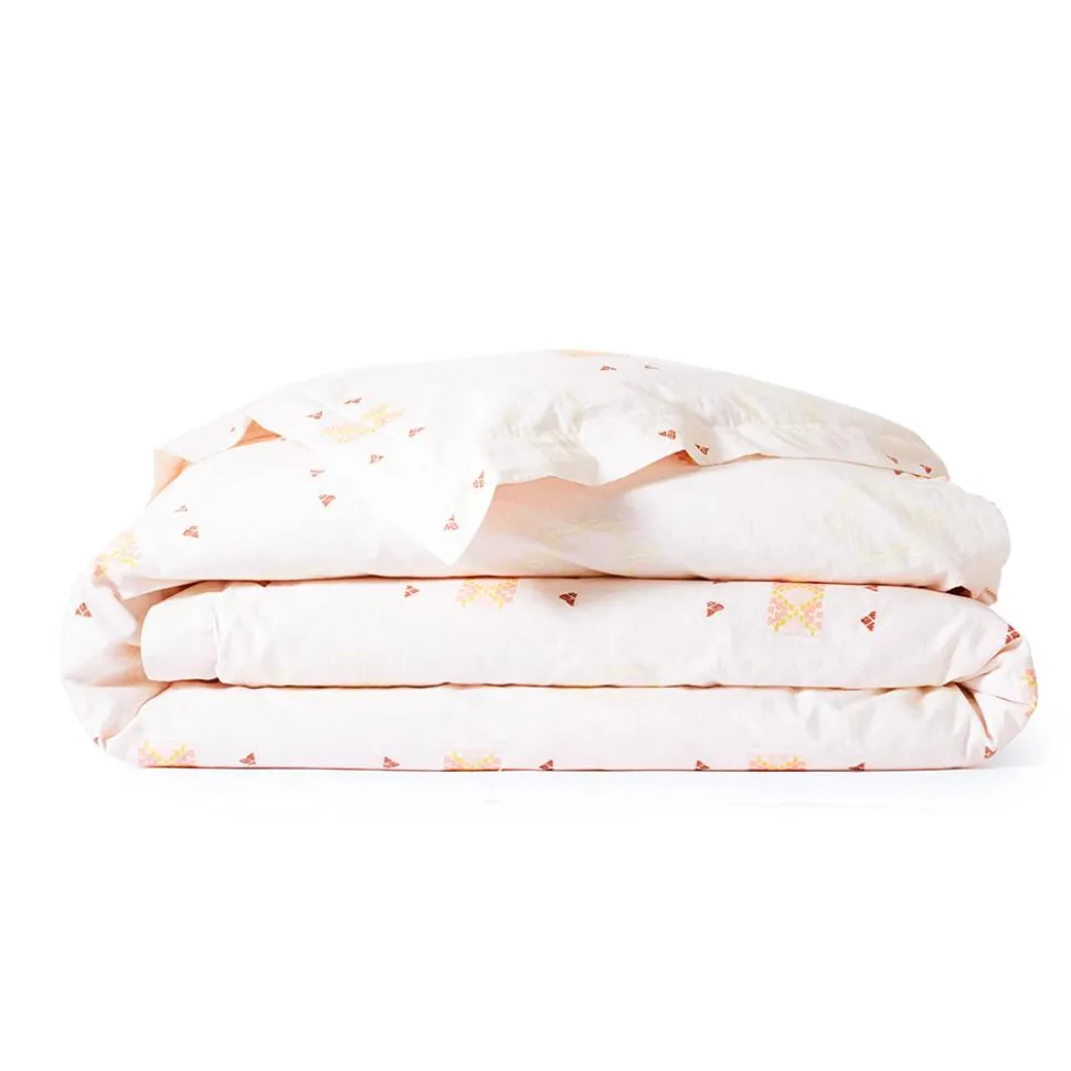 Blush Cactus Silk Duvet