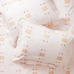 Blush Cactus Silk Pillowcases and Shams