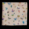 Blush Peach Madame Butterfly Shawl Blanket