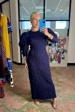 Blythe Dress in Navy