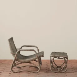 Bodega Wicker Lounge Chair