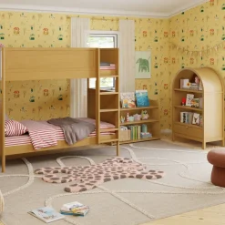 Bondi Assembled Bookcase in Honey